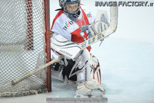 2014-10-26 Ambrosiana-Hockey Milano Rossoblu U12 0626